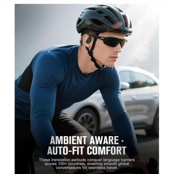 AI Translation Earbuds Real Time 144 Languages 60H Translator Ear Buds Bluetooth - Picture 8 of 8